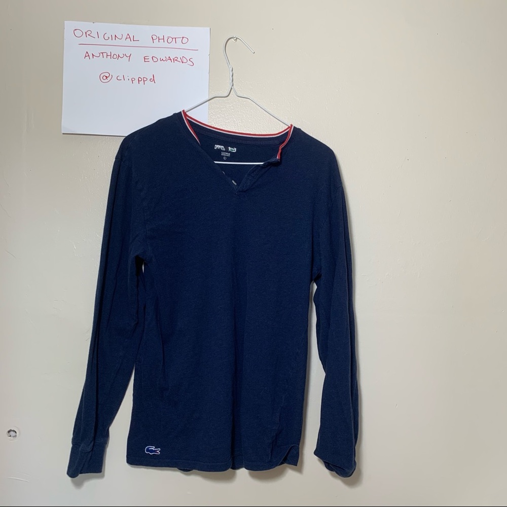 Women’s Lacoste Soft Blue Sleepshirt